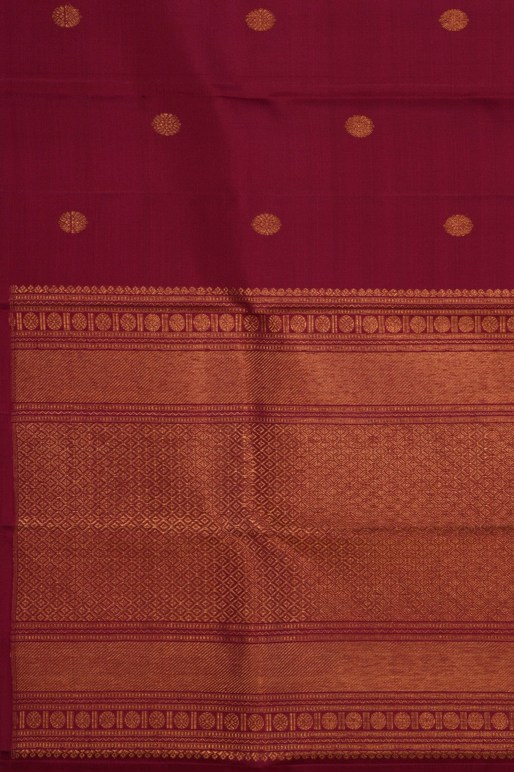 Image of Kanchi Pattu Plum Pink Dupatta